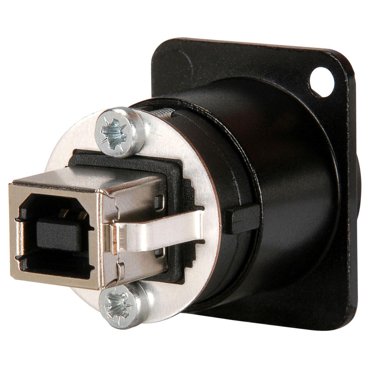 - NAUSB-W-B Pack of 10 USB Connectors USBA-USB B A Adapter Fdthru Black, - NAUSB-W-B Pack of 10 USB Connectors USBA-USB B A Adapter Fdthru Black,